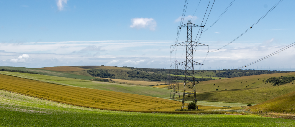 How does electricity flow across borders? 